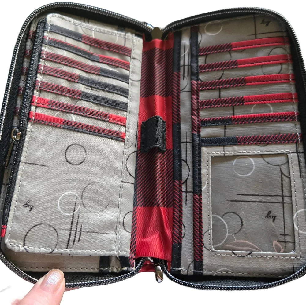 LUG Handspring Buffalo Check Wristlet/Wallet - Picture 5 of 9